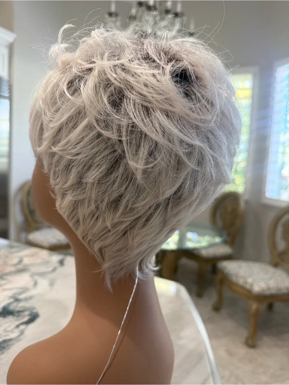 Yoko by Ellen Wille platinum Rooted lace front